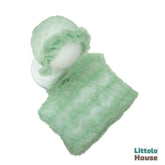 Baby Net Frilled Pillow with Net Bonnet Set of 2 SR086 | NB | Mint